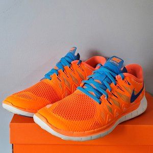 Nike Free 5.0 shoes sneakers orange!